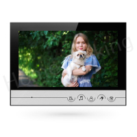 Home-Locking binnen bedieningspaneel 9" voor deur videofoon 4 draads.DT-1114